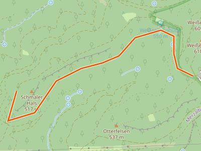 PR - Pfälzerwald Blau-Weißer Balken