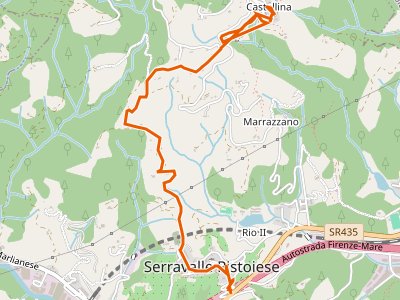 CAI-231 - Passo Serravalle Pistoiese - Castellina