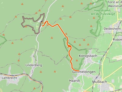 PR - Pfälzerwald Rot-Weißer Balken