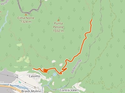 CAI-611 - Casotto – Val Torra – Malga Crojer