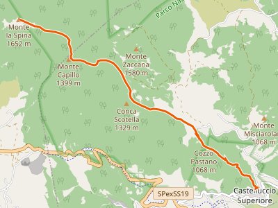 CAI-915 - Castelluccio Superiore - Monte La Spina
