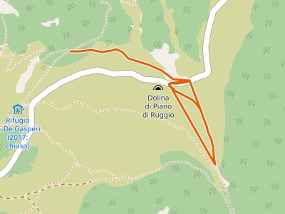 CAI-900A - Sentiero dell'Inghiottitoio di Ruggio