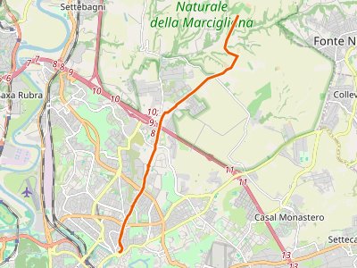 CAI-485 - Monterotondo - Roma Monte Sacro