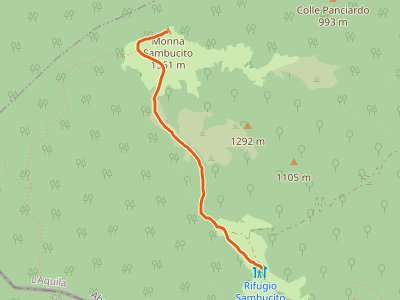 CAI-429B - Rifugio Sambucito - Monna Sambucito