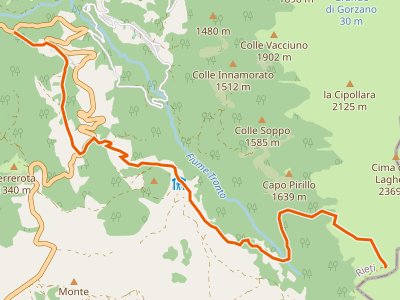 CAI-364 - Cornillo Nuovo;Rifugio Le Serre