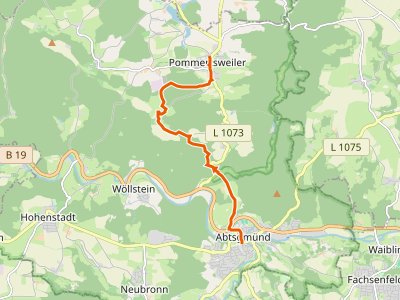 PR-BTW - Bühlertalwanderweg - Etappe 1