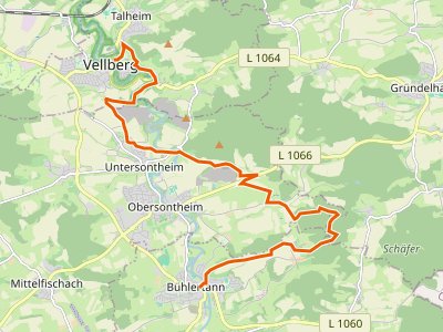 PR-BTW - Bühlertalwanderweg - Etappe 4