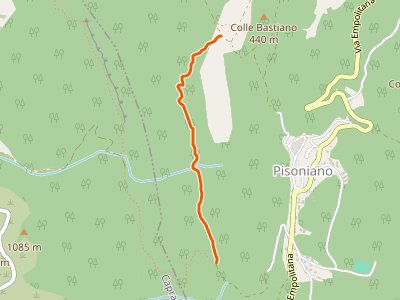 CAI-505A - Ara di Palazzo - Percorso 505