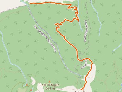 CAI-500B - Innesto con 500 - Innesto sentiero 500