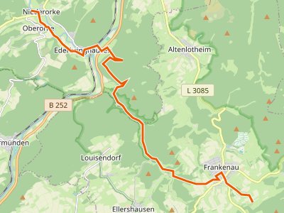 PR-K - Kellerwaldsteig, Nordschleife (mit Alternative A1)