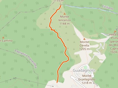 CAI-515A - 500 - 515 in direzione Guadagnolo