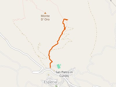 CAI-966 - Esperia-Monte D'Oro