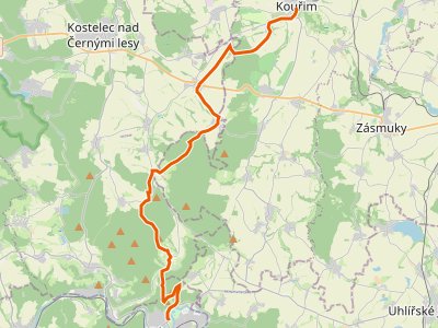 PR-3 - Blaník - Říp - etapa 3 Sázava - Kouřim