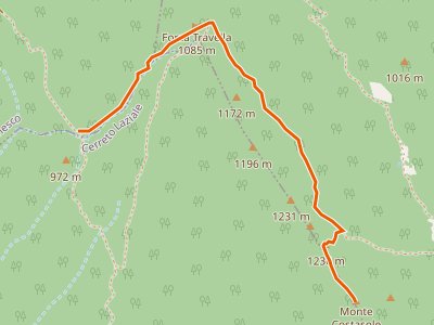 CAI-563A - Forca Travella - Monte Costasole