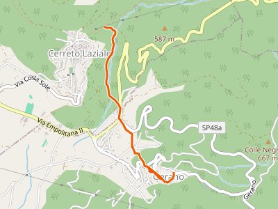 CAI-564B - Cerreto Laziale - Gerano