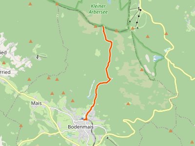 PR-18 - Goldsteig Zuweg Nr.18 Bodenmais - Chamer Hütte