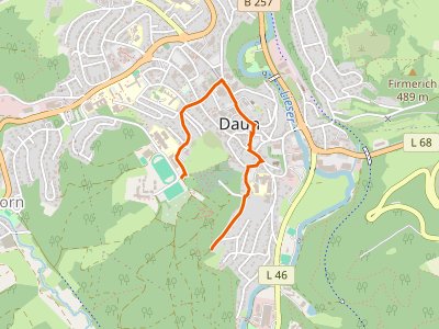 GR-e - Zuweg vom Eifelsteig nach Daun