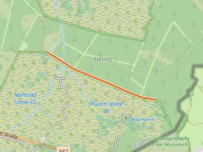 GR 56 V5 - GR 56 Variante drapeau rouge Nahtsief