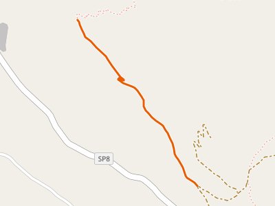 CAI-966A - Esperia - Monte D'Oro (intersezione con CAI966)