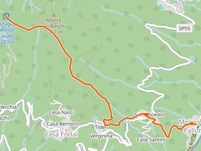 CAI-199 - Molino del Pallone - Rifugio Monte Cavallo