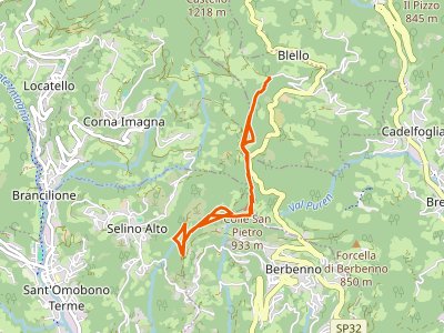 CAI - Sentiero della Cultura Casearia - tra le valli Imagna e Brembilla