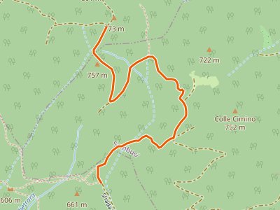 CAI-518 - Sambuci Piazza Roma - Cerreto Piano