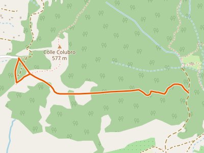 CAI-521A - Colle Colubro- Fonte Taccone