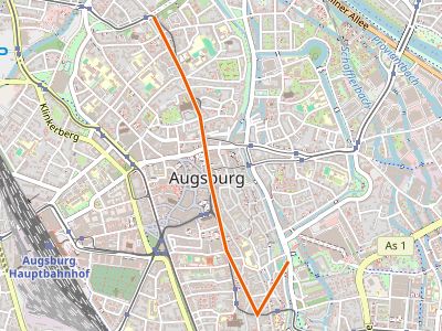 GR-ROS - Weitwanderweg Romantische Straße ROT - FÜS