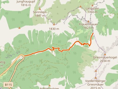 PR-833 - Wanderweg 833