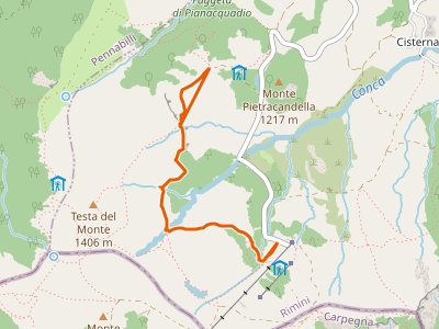 CAI-102A - Santuario Madonna del Faggio - Faggeta Pianacquadio