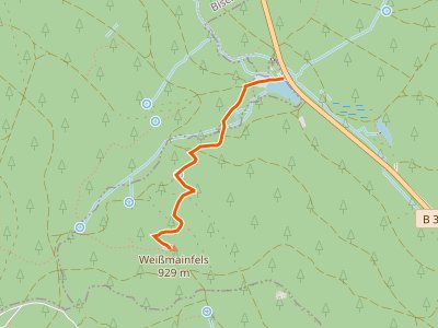 PR - Verbindungsweg Karches - Weißmainfels Goetheweg