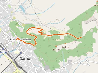 CAI-430 - Sarno (Piazza Garibaldi) - Pian della Colla