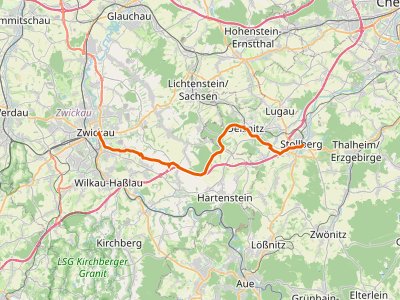 GR - Jakobsweg an der Frankenstraße, Stollberg-Zwickau