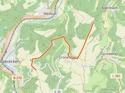 GR - Pfälzerwald Blaues Kreuz