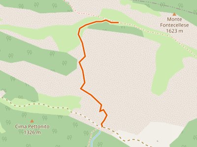 CAI-502A - Pereto o Villa Romana - Sent. 501 o 502