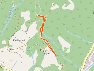 CAI-609A - Palazzuolo sul Senio - Sentiero CAI 609