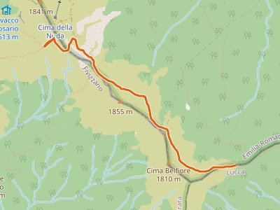 GR-GEA - Grande Escursione Appenninica - Tappa 19