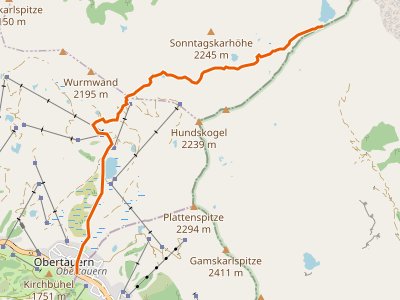 PR-702 - Wanderweg 702