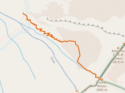 CAI-24 - Sentiero del Forcel Rosso