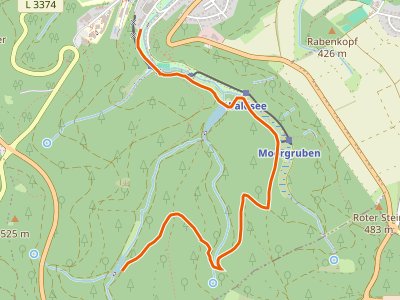 PR - Wanderweg Blauer Punkt