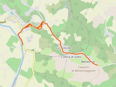 CAI-205B - Percorso CAI 205B