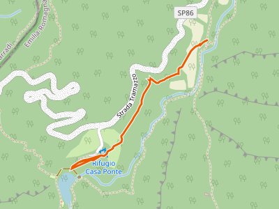 CAI-563A - Percorso CAI 565 - Lago di Ponte