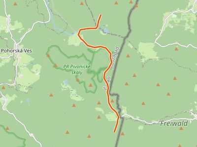 GR-VIA-CZE-208 - Via Czechia - Jižní (8. Novohradské hory a Novohradské podhůří)