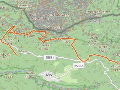 GR-VIA-CZE-103 - Via Czechia - Severní (3. Labské pískovce a České Švýcarsko)