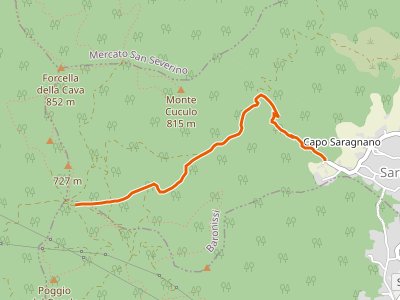 CAI-122 - Capo Saragnano (Baronissi) - Varco Diecimare