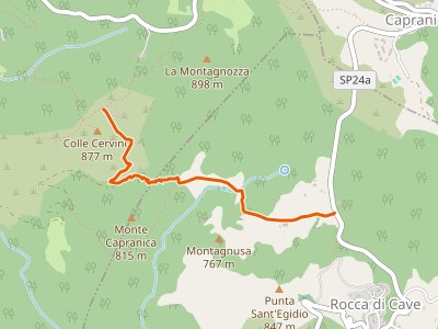 CAI-508A - Percorso 508 - Percorso 509