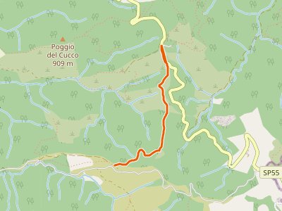 CAI-555A - Le Canove (P.so dell'Eremo) - Percorso CAI 555