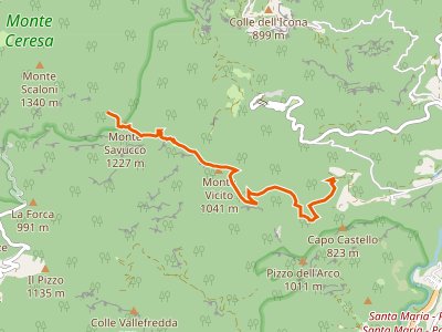 CAI-516 - Percorso 502 - Monte Savucco
