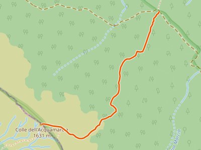 CAI-417 - Ospitale - Colle Acqua Marcia