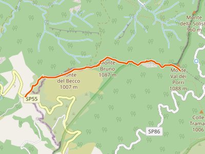 CAI-556 - Passo della Peschiera - Monte Val dei Porri